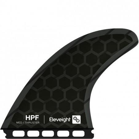 Set de 3 d'ailerons Eleveight - Future Fins HPF med Thruster 2021