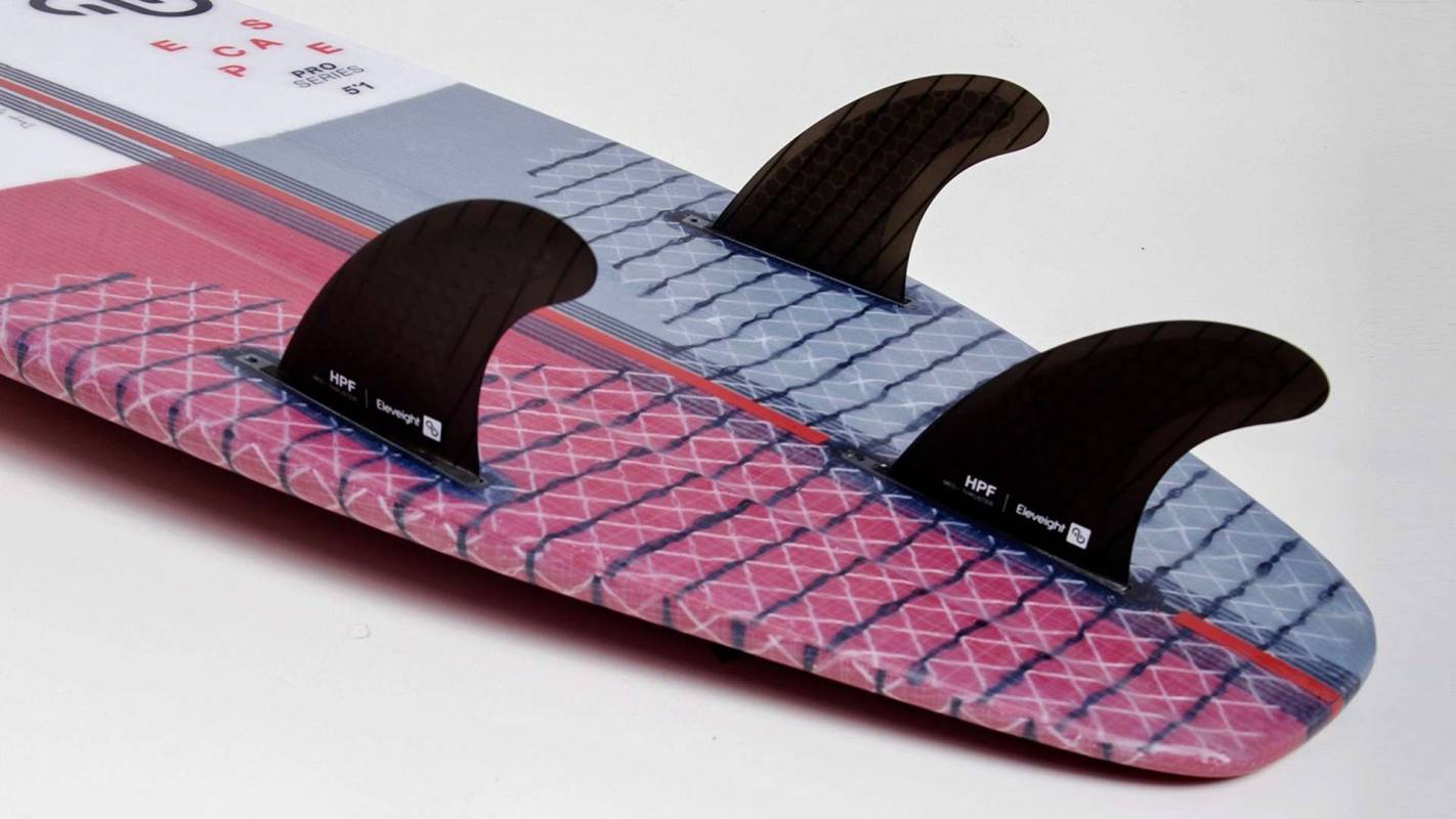 Set de 3 d'ailerons Eleveight - Future Fins HPF med Thruster 2021