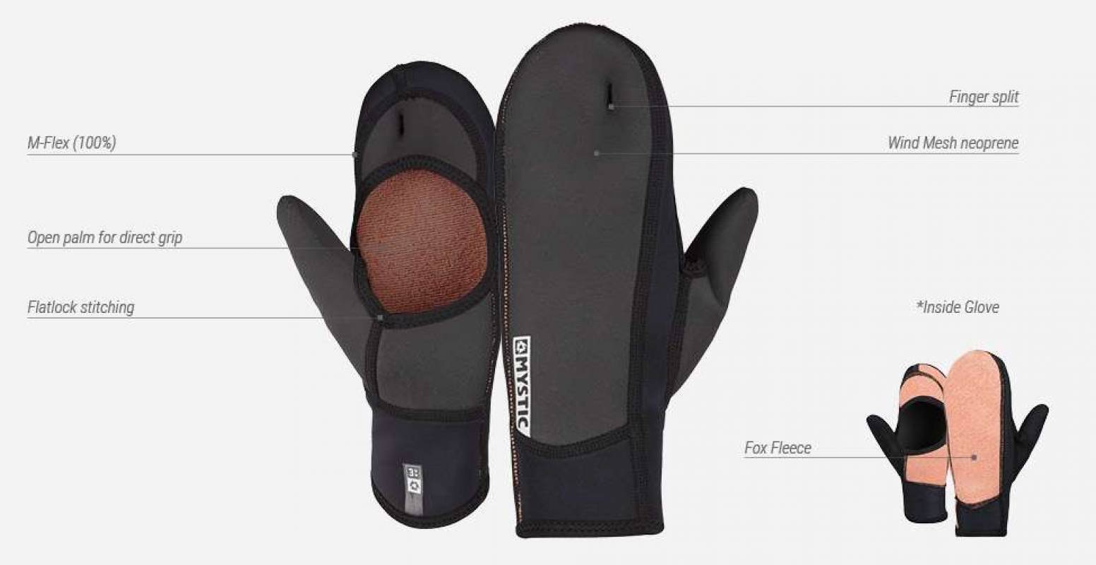 Gants Moufle star glove 3mm