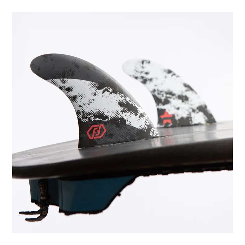 FEATHER FINS JORGANN COUZINET ATHLETE SERIES R/B. DUAL TAB