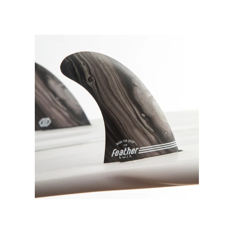 FEATHER FINS PERFORMANCE TWIN CLICK TAB BLACK