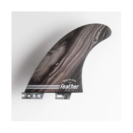 FEATHER FINS PERFORMANCE TWIN CLICK TAB BLACK