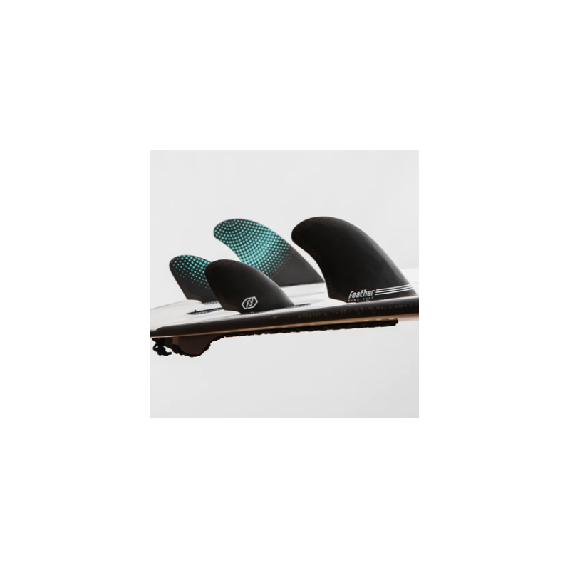 FEATHER FINS PERFORMANCE TWIN CLICK TAB BLACK