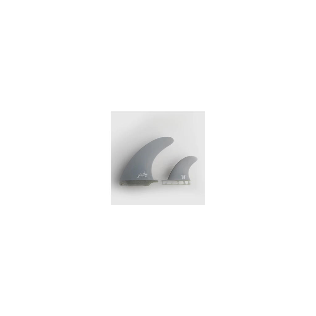 FEATHER FINS SINGLE US + SIDE BYTES 2+1 Black. SINGLE TAB